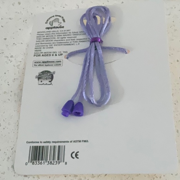 Sailor Moon,Mars and Jupiter I.D. Tags vintage 2000 - Picture 3 of 7